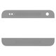 Верхня + нижня панель корпусу для HTC One mini 601n, срібляста