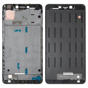 Рамка кріплення дисплея для Xiaomi Mi Max 2, чорна, MDE40, MDI40