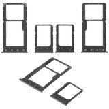 Держатель SIM-карты для Xiaomi Redmi 6, Redmi 6A, черный, комплект 2 шт., M1804C3DG, M1804C3DH, M1804C3DI, M1804C3CG, M1804C3CH, M1804C3CI