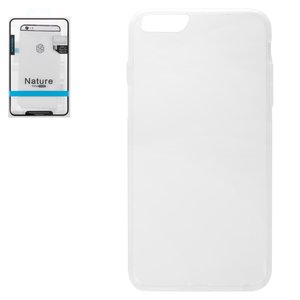 Чохол Nillkin Nature TPU Case для iPhone 6 Plus, iPhone 6S Plus, безбарвний, прозорий, Ultra Slim, силікон, #6956473202790