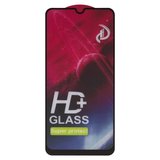 Защитное стекло для Samsung A205F/DS Galaxy A20, совместимо с чехлом, Full Glue, (без упаковки), черный
