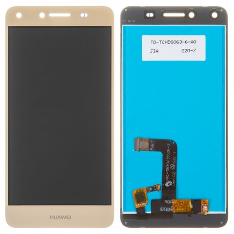 Дисплей для Huawei Y5 II, золотистий, логотип Huawei, без рамки, High Copy, CUN U29 CUN L21 