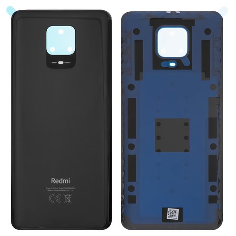 Задня панель корпуса для Xiaomi Redmi Note 9S, сіра, 48 Мп, Original, M2003J6A1G