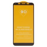 Захисне скло для Xiaomi Redmi 6, Redmi 6A, Redmi 7A, сумісне з чохлом, Full Glue, (без упаковки), чорний