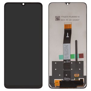 Дисплей для Xiaomi Poco C55, Redmi 11A, Redmi 12C, черный, без рамки, Box 