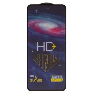 Защитное стекло HD+ для Motorola Moto E13 XT2345, 0,33 мм 9H, совместимо с чехлом, Full Glue, черный