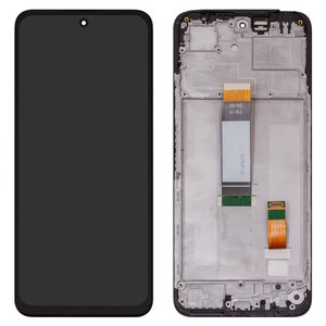 Дисплей для Xiaomi Redmi 13, черный, с рамкой, Box 
