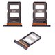 Держатель SIM-карты для Xiaomi Poco F6, черный, black