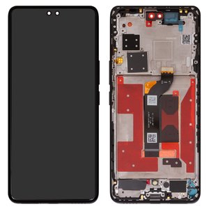 Дисплей для Huawei Honor 200 Pro, черный, с рамкой, Original PRC , ELP AN00, ELP NX9