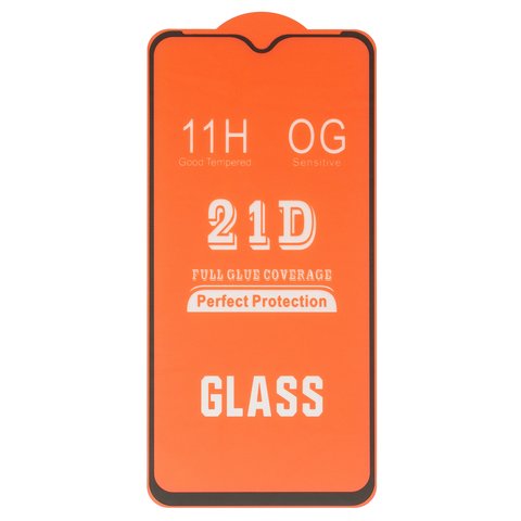Захисне скло для Xiaomi Redmi 8, Redmi 8A, сумісне з чохлом, Full Glue, без упаковки , чорний