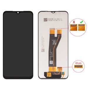 Дисплей для Samsung A146B Galaxy A14 5G, черный, без рамки, High Copy, 48 pin, BS066FBM L09 DB01_1.1