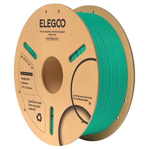 Філамент для 3D принтера ELEGOO PLA Sea Green, 1 кг
