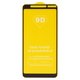 Защитное стекло для Nokia 3.1 Plus, совместимо с чехлом, Full Glue, (без упаковки), черный