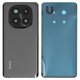 Задняя панель корпуса для Xiaomi Redmi Note 14 Pro Plus 5G (India), черная, со стеклом камеры, titan black