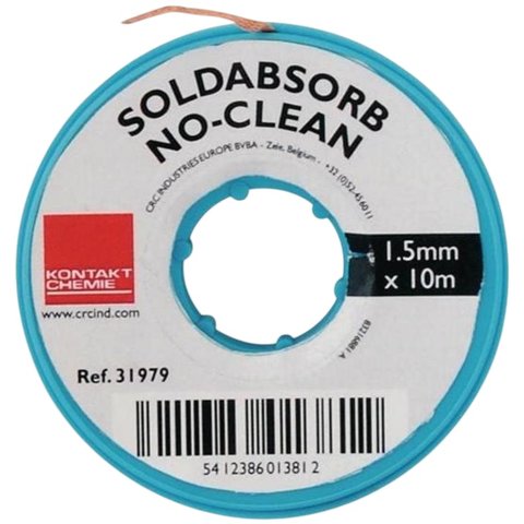 Лента оплетка Kontakt Chemie SOLDABSORB, Ш  1,5 мм, Д  10 м
