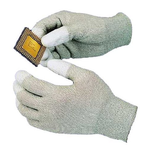 Goot WG 4M Series anti static gloves with polyurethane resin coating on the fingertip