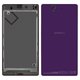 Housing compatible with Sony C6602 L36h Xperia Z, C6603 L36i Xperia Z, C6606 L36a Xperia Z, (purple)