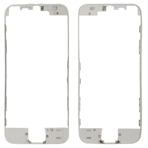 LCD Binding Frame compatible with Apple iPhone 5S, iPhone SE, white 