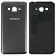 Battery Back Cover compatible with Samsung G530H Galaxy Grand Prime, (gray)