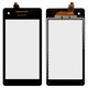Touchscreen compatible with Sony LT25i Xperia V, (black)