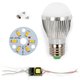 LED Light Bulb DIY Kit SQ-Q01 5730 3 W (warm white, E27)