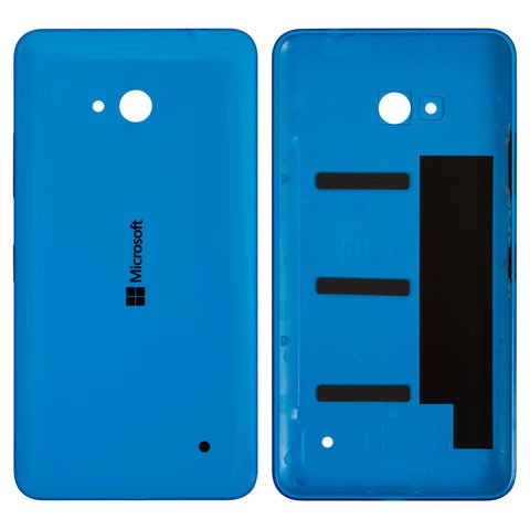 Panel trasero de carcasa puede usarse con Microsoft Nokia  640 Lumia, azul, con botones laterales