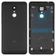 Housing Back Cover compatible with Xiaomi Redmi 5, (black, with side button, MDG1, MDI1)