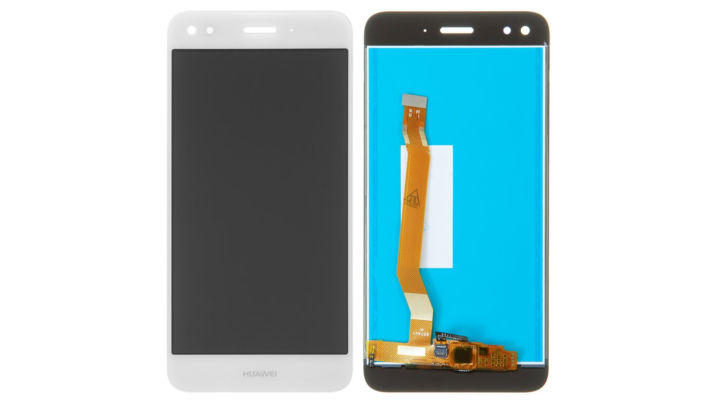 Senator Subtropisch schoner LCD compatible with Huawei Nova Lite (2017), P9 Lite mini, Y6 Pro (2017),  (white, without frame, High Copy, SLA-L02, SLA-L22, SLA-L03) - All Spares