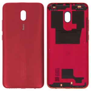 Panel trasero de carcasa puede usarse con Xiaomi Redmi 8A, roja, MZB8458IN, M1908C3KG, M1908C3KH