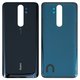 Housing Back Cover compatible with Xiaomi Redmi Note 8 Pro, (black, M1906G7I, M1906G7G)