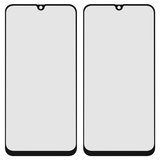 Housing Glass compatible with Samsung M215 Galaxy M21, M305 Galaxy M30, M307 Galaxy M30s, M315 Galaxy M31, (with OCA film, black)