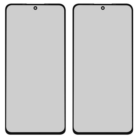 Housing Glass compatible with Xiaomi Redmi Note 11 Pro 5G, black 