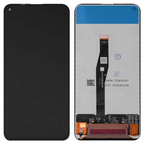 LCD compatible with Huawei Honor 20, Honor 20 Pro, Nova 5T, black, without frame, original change glass  , YAL L21 