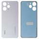 Housing Back Cover compatible with Xiaomi Redmi 12, (gray)
