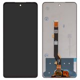 Pantalla LCD puede usarse con Infinix Note 30 (X6833, X6716), negro, sin marco, Original (PRC), X6833B