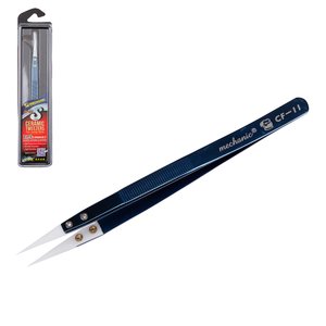 Mounting Tweezers Mechanic CF 11, straight, ceramic, 155 mm 