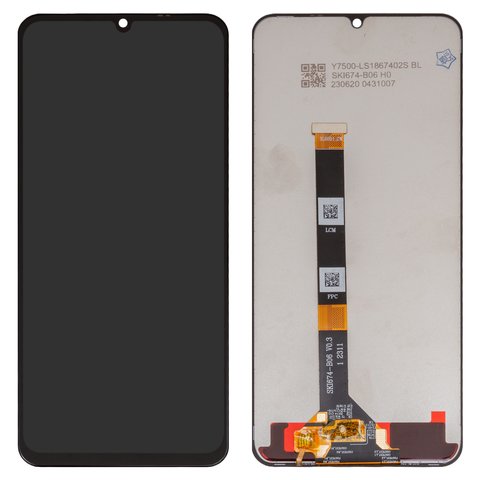 LCD compatible with Realme C51, C53 NFC, Narzo N53, Note 50, black, without frame, High Copy, RMX3830  RMX3760  RMX3761 SKI674 B06 V0.3 LMIBH067109640  