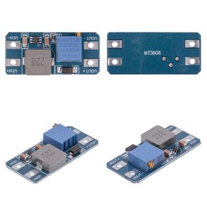 Convertidor elevador MT3608, regulable, 2 A, 2 24 V, DC DC