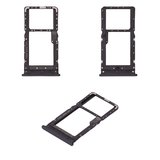 Держатель SIM-карты для Motorola Moto G45, черный