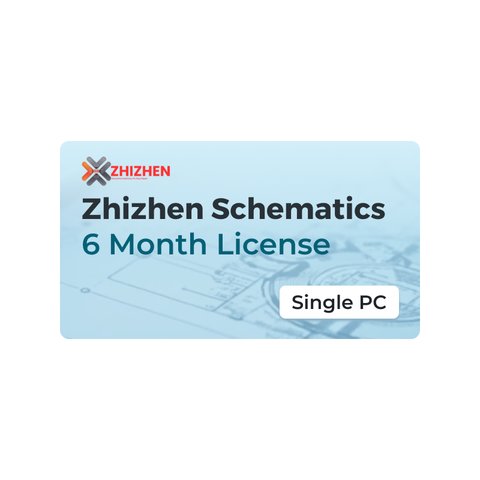 Лицензия Zhizhen Schematics 1 компьютер 6 месяцев 