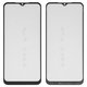 Housing Glass G+OCA PRO compatible with Tecno Spark 8C; Infinix Hot 12i, (with OCA film, black)