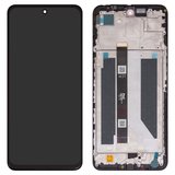LCD compatible with ZTE Nubia Neo 2 5G (Z2352N), (black, with frame, High Copy, TXDI670EBEPX-19)