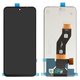 Pantalla LCD puede usarse con Tecno Spark 40 (KM5), Spark 40C (KM4k), Spark Go 2 (KM4); Infinix Hot 60i 4G (X6728), negro, sin marco, Original (PRC), TXDSI670QBAPX-23