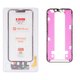 Touchscreen G+OCA PRO compatible with iPhone 13 Pro, (with OCA film, with frame, black, without microcircuit)