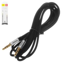 AUX кабель Baseus M30, TRS 3.5 мм, 150 см, сірий, в нейлоновому обплетенні, #CAM30 CS1 - Короткий опис