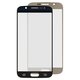 Housing Glass compatible with Samsung G920F Galaxy S6, (2.5D, golden)