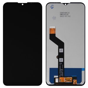 LCD compatible with Motorola Moto G9 Play XT2083, black, without frame, High Copy 