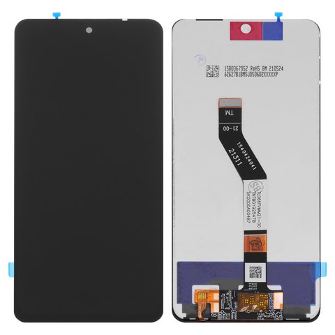 LCD compatible with Xiaomi Poco M4 Pro 5G, Redmi Note 11 5G, Redmi Note 11S 5G, Redmi Note 11T 5G, black, without frame, High Copy, 21091116AG 