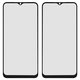 Housing Glass compatible with Samsung A032 Galaxy A03 Core, (black)