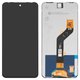 LCD compatible with Tecno Pova Neo 2, (black, without frame, High Copy, LG6n)